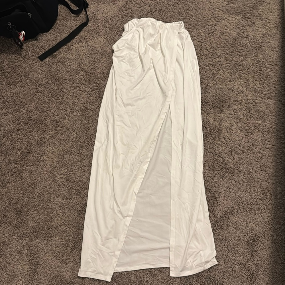 White skirt